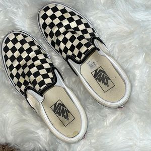 Checkered Vans